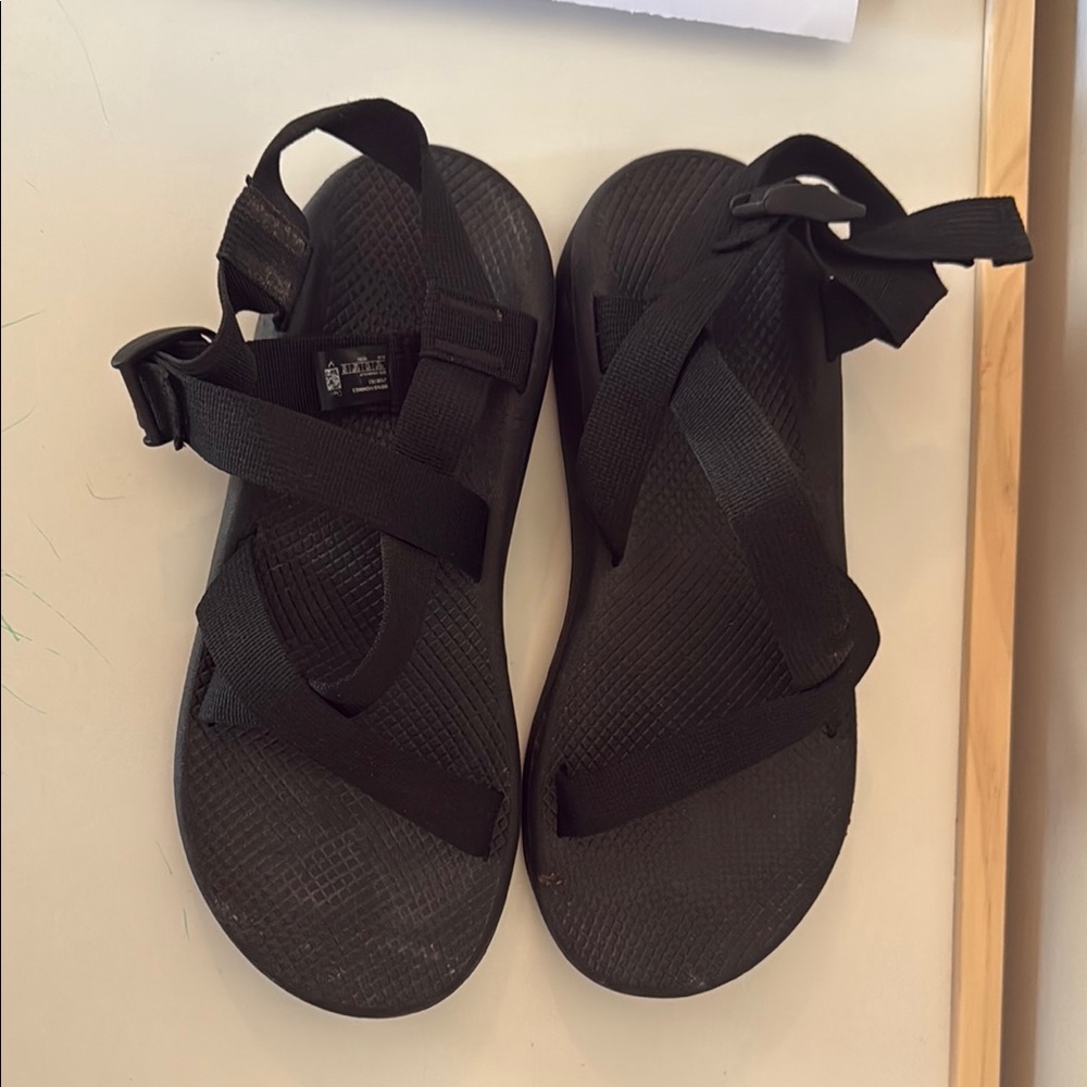 Black Strappy Sandals
